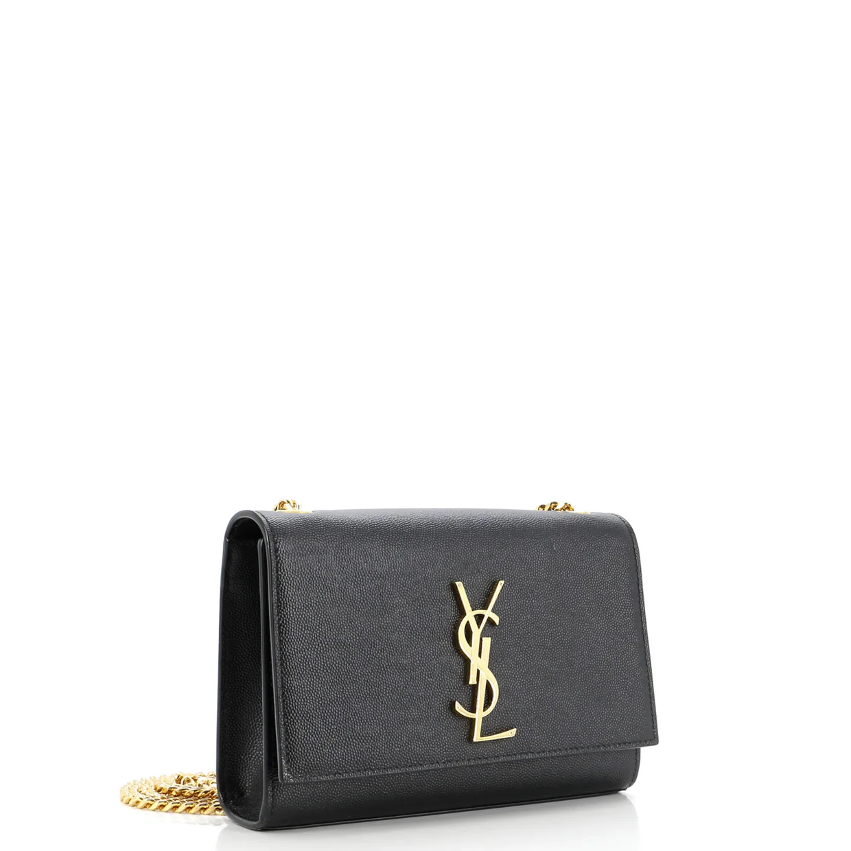 Classic Monogram Crossbody Bag Grainy Leather Small - Deep Luxury