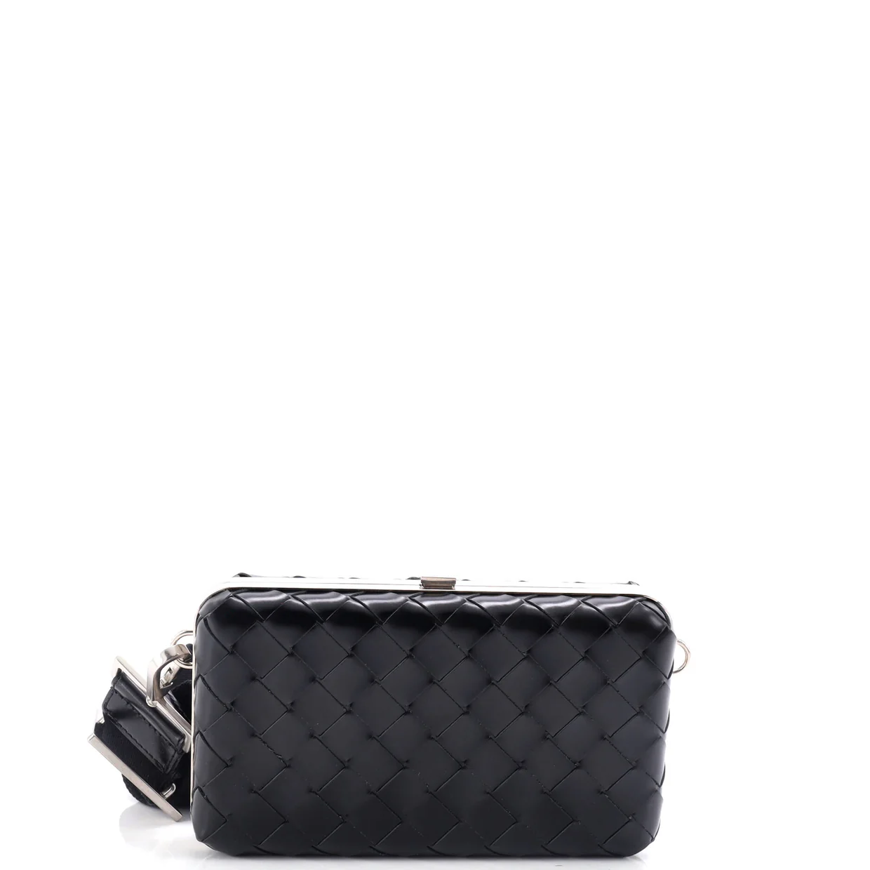 Box Messenger Bag Intrecciato Spazzolato - Deep Luxury