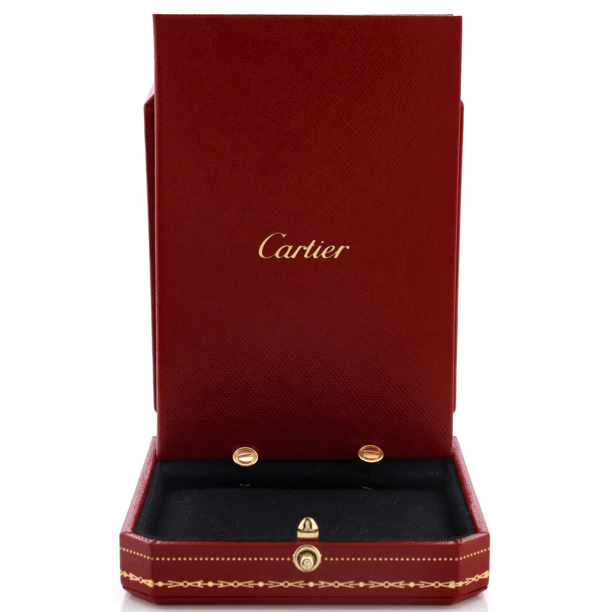 Love Stud Earrings 18K Yellow Gold - Deep Luxury