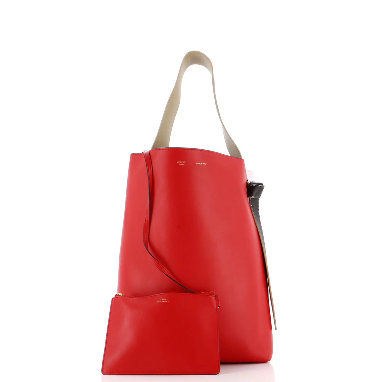 Twisted Cabas Tote Calfskin Small - Deep Luxury