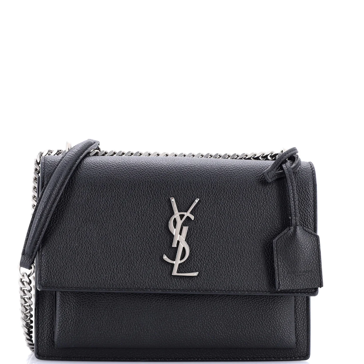 Sunset Crossbody Bag Leather Medium - Deep Luxury