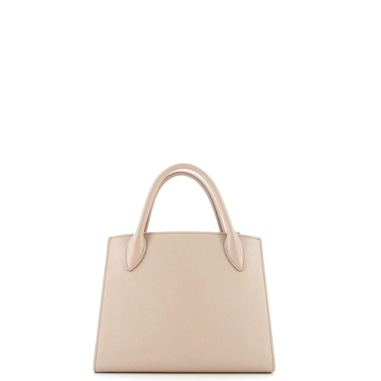 Monochrome Tote Saffiano with City Calf Small - Deep Luxury
