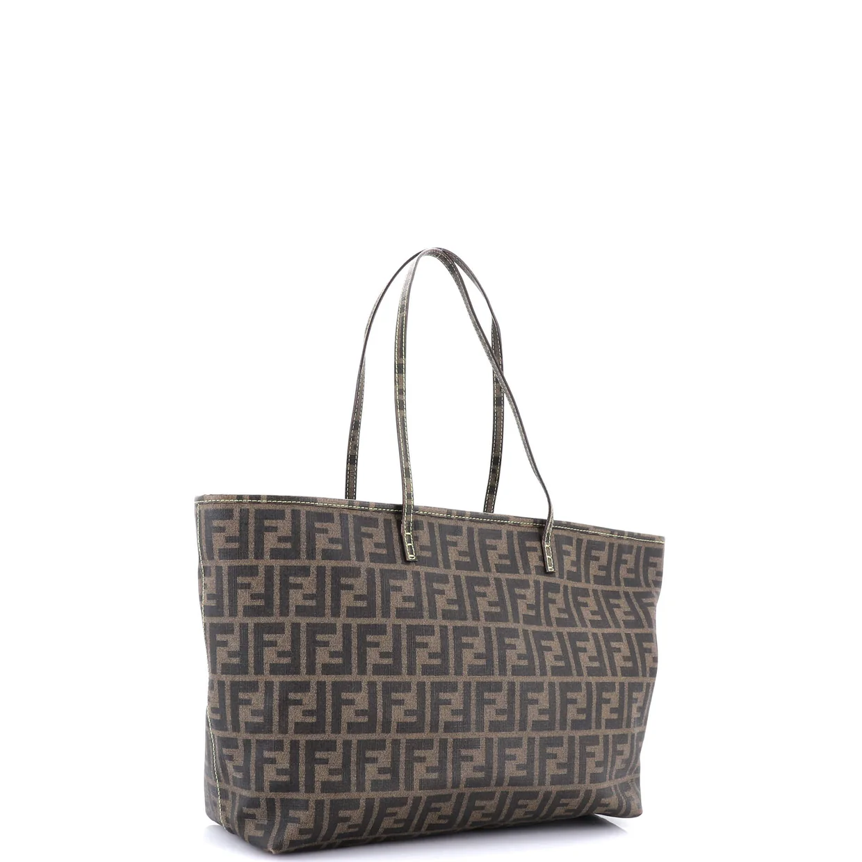 Roll Tote Zucca Coated Canvas Large - Deep Luxury
