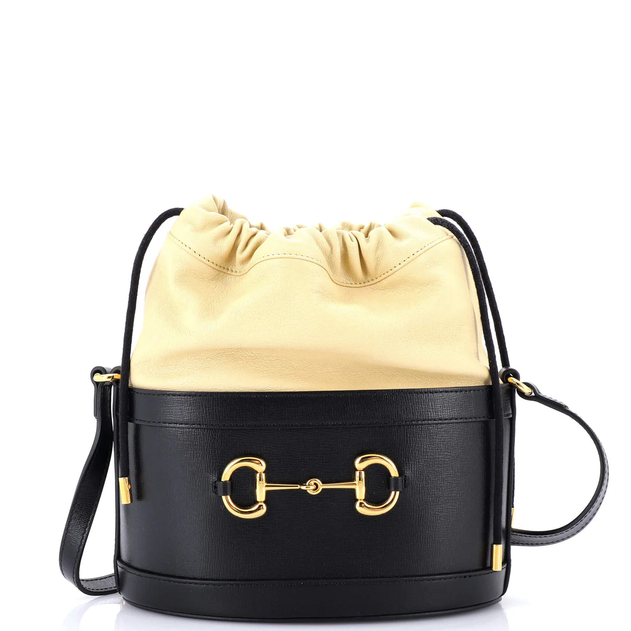 Horsebit 1955 Bucket Crossbody Bag Leather Small - Deep Luxury