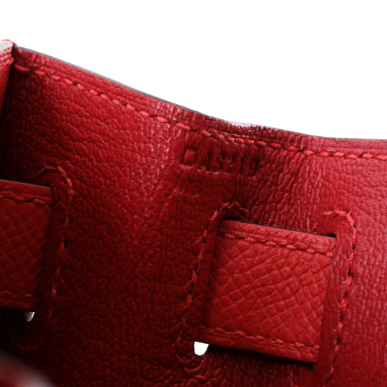 Kelly Handbag Framboise Epsom with Palladium Hardware 28 - Deep Luxury