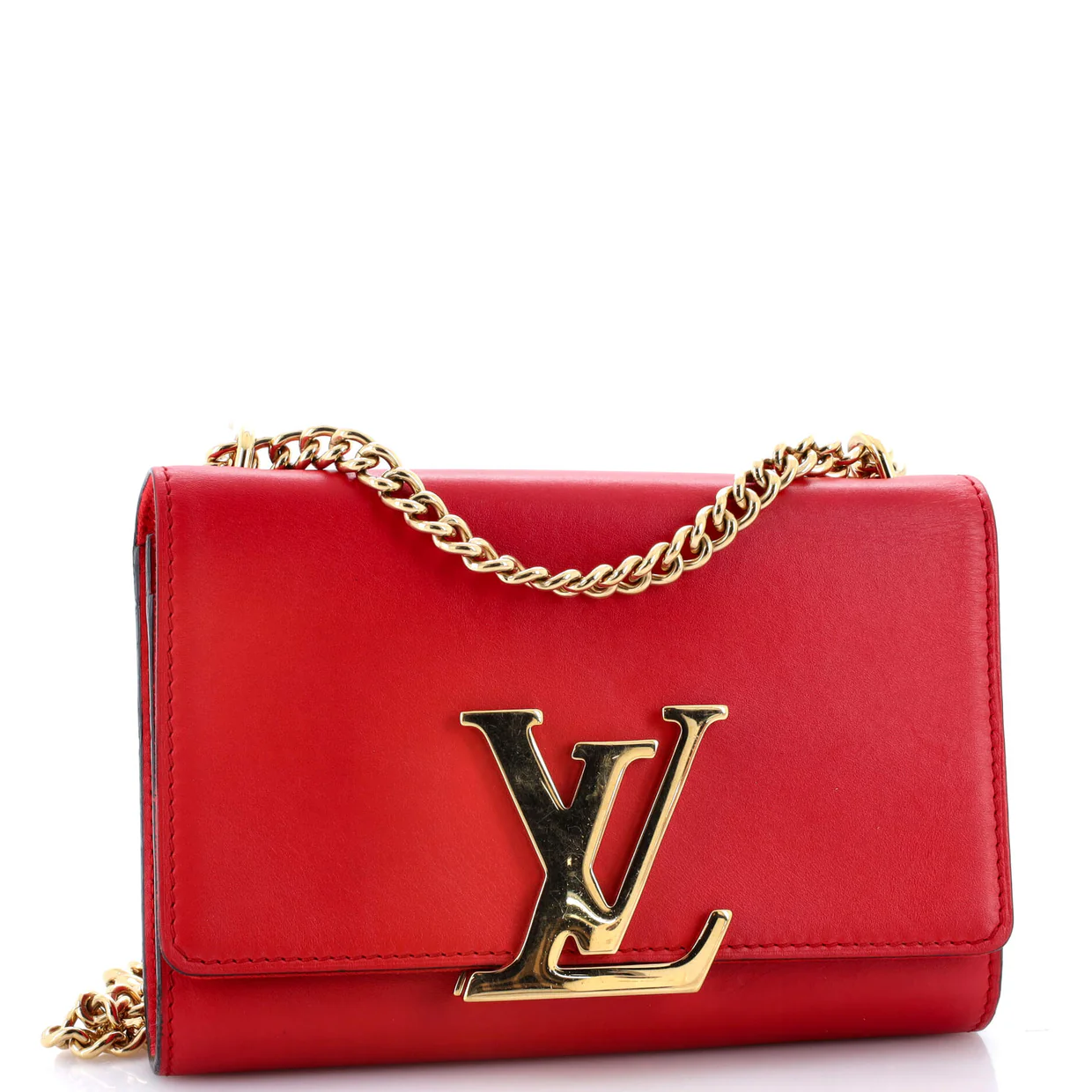 Chain Louise Clutch Leather MM - Deep Luxury