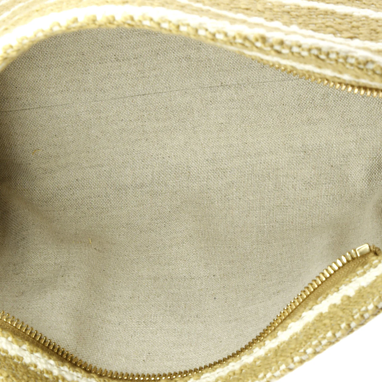Triomphe Wristlet Pouch Jacquard Small - Deep Luxury