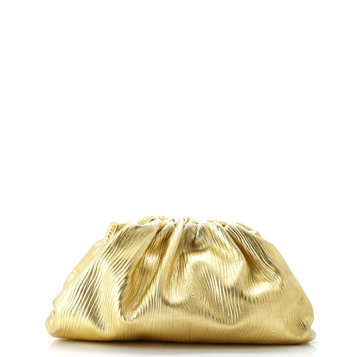 The Pouch Metallic Textured Leather - Deep Luxury