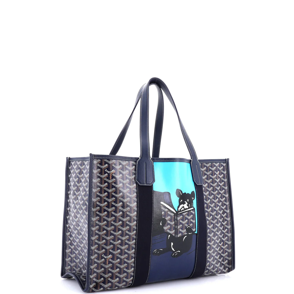 Villette Tote Printed Coated Canvas MM - Deep Luxury