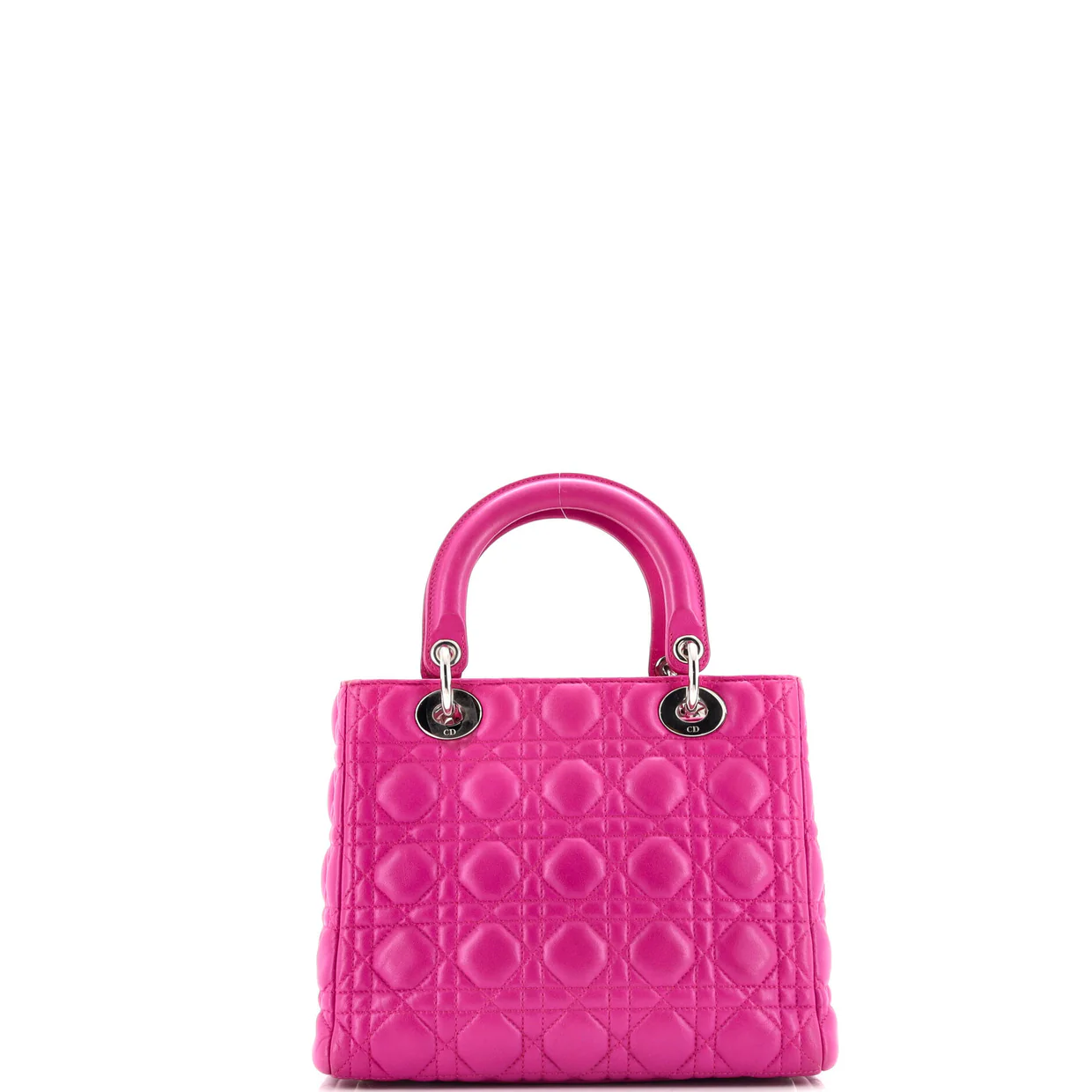 Lady Dior Bag Cannage Quilt Lambskin Medium - Deep Luxury