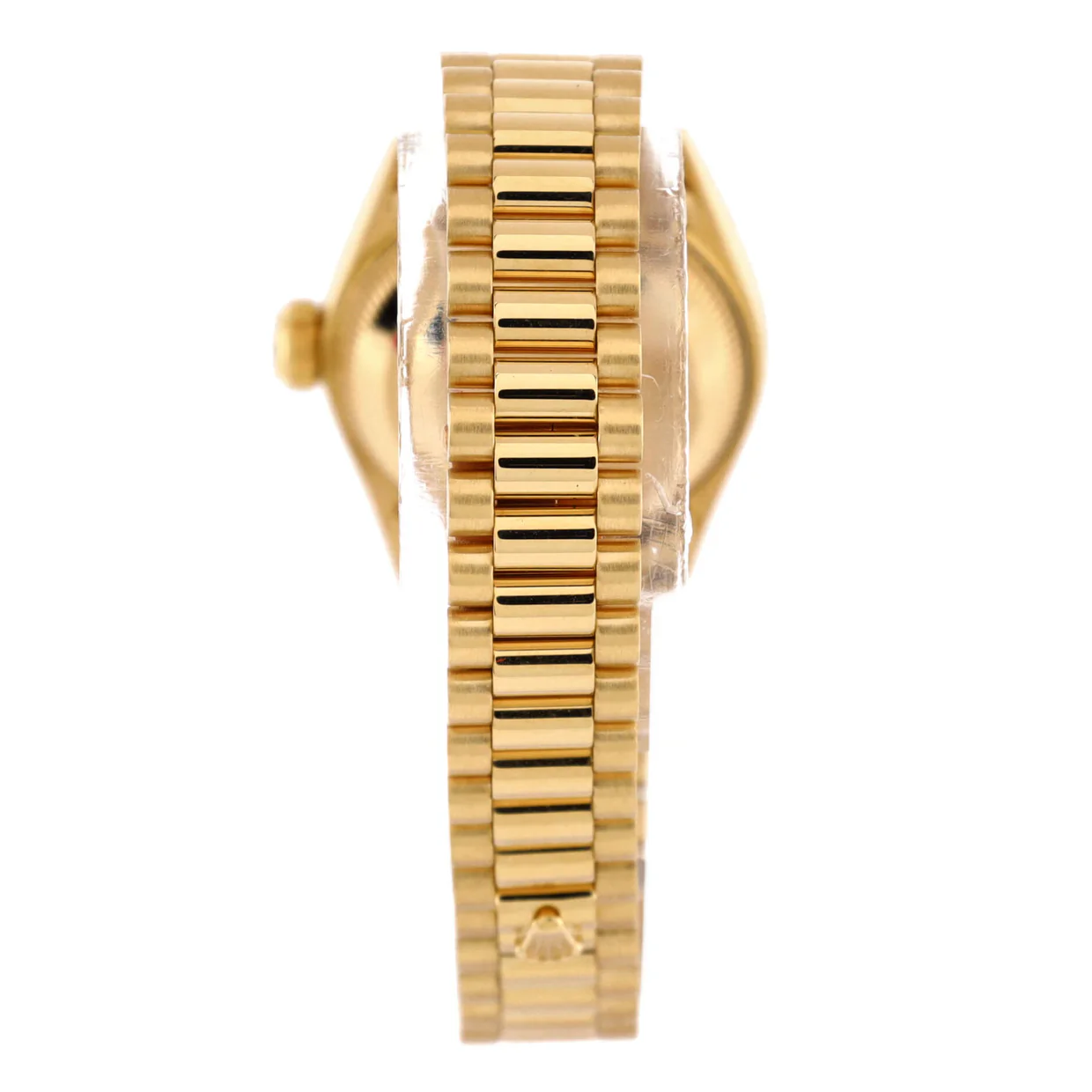 Oyster Perpetual President Datejust Automatic Watch Yellow Gold with Diamond Markers 26 - Deep Luxury