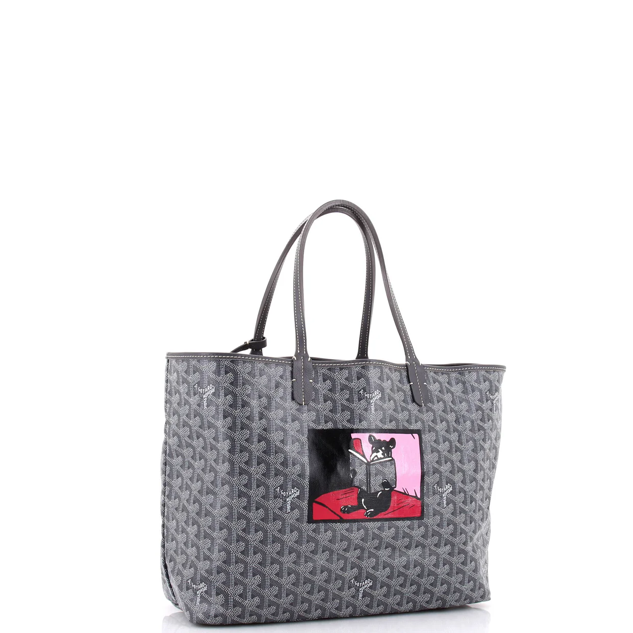 Saint Louis Tote Printed Coated Canvas PM - Deep Luxury