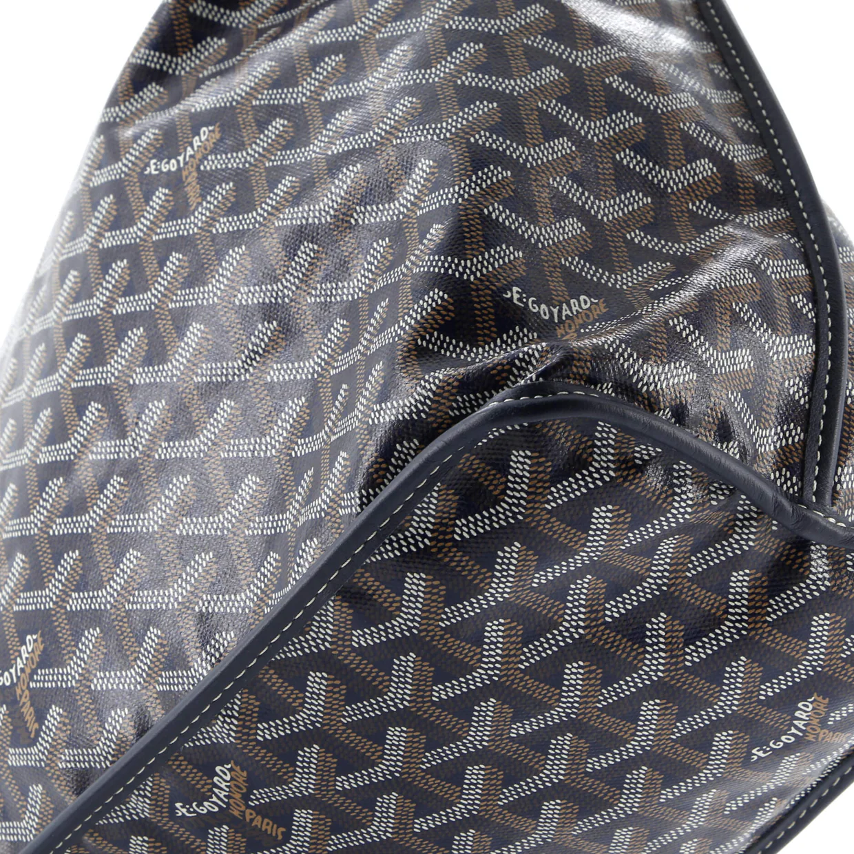 Anjou Reversible Tote Coated Canvas PM - Deep Luxury