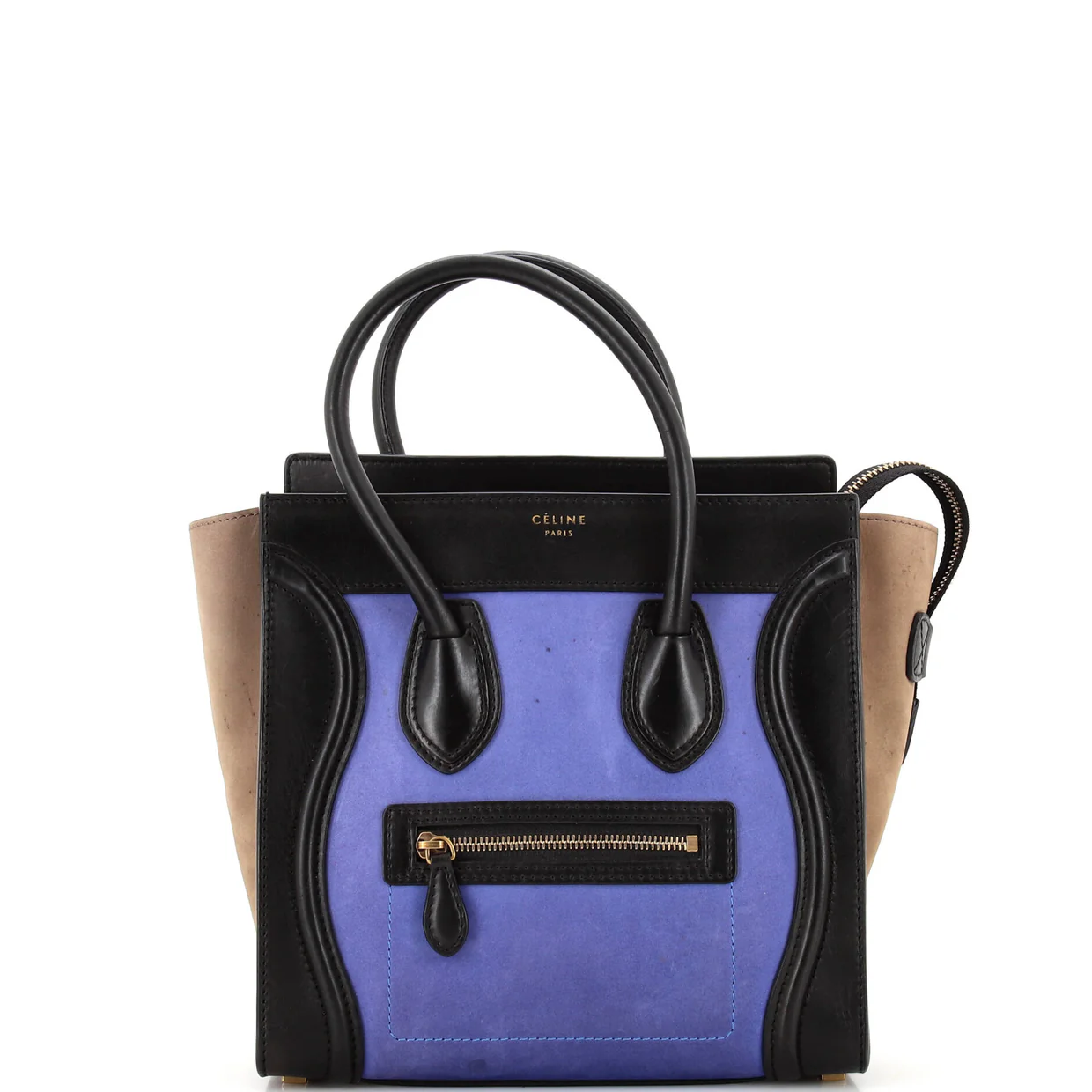 Luggage Bag Canvas and Leather Micro - Deep Luxury