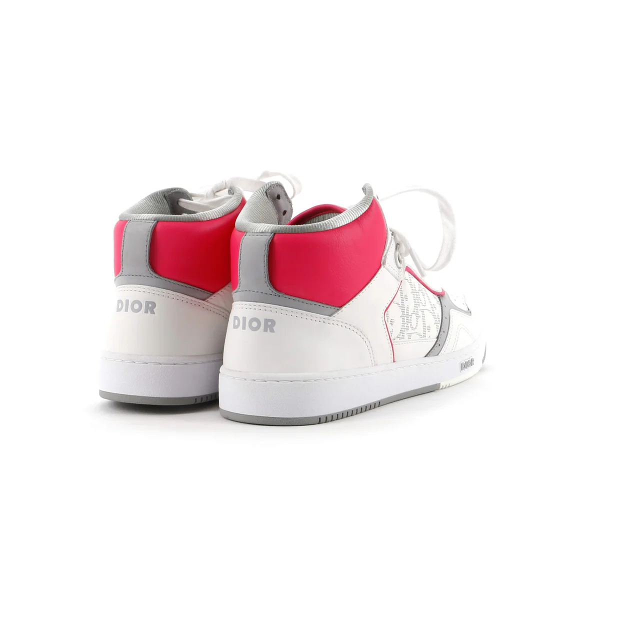 Men's B27 Mid-Top Sneakers Leather with Oblique Galaxy Leather - Deep Luxury