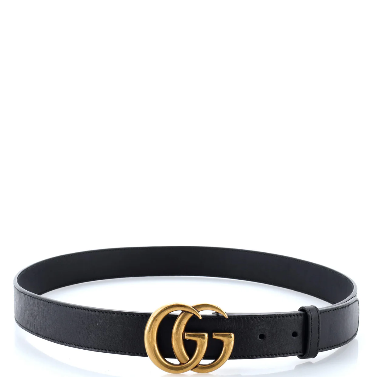 GG Marmont Belt Leather Medium 90 - Deep Luxury