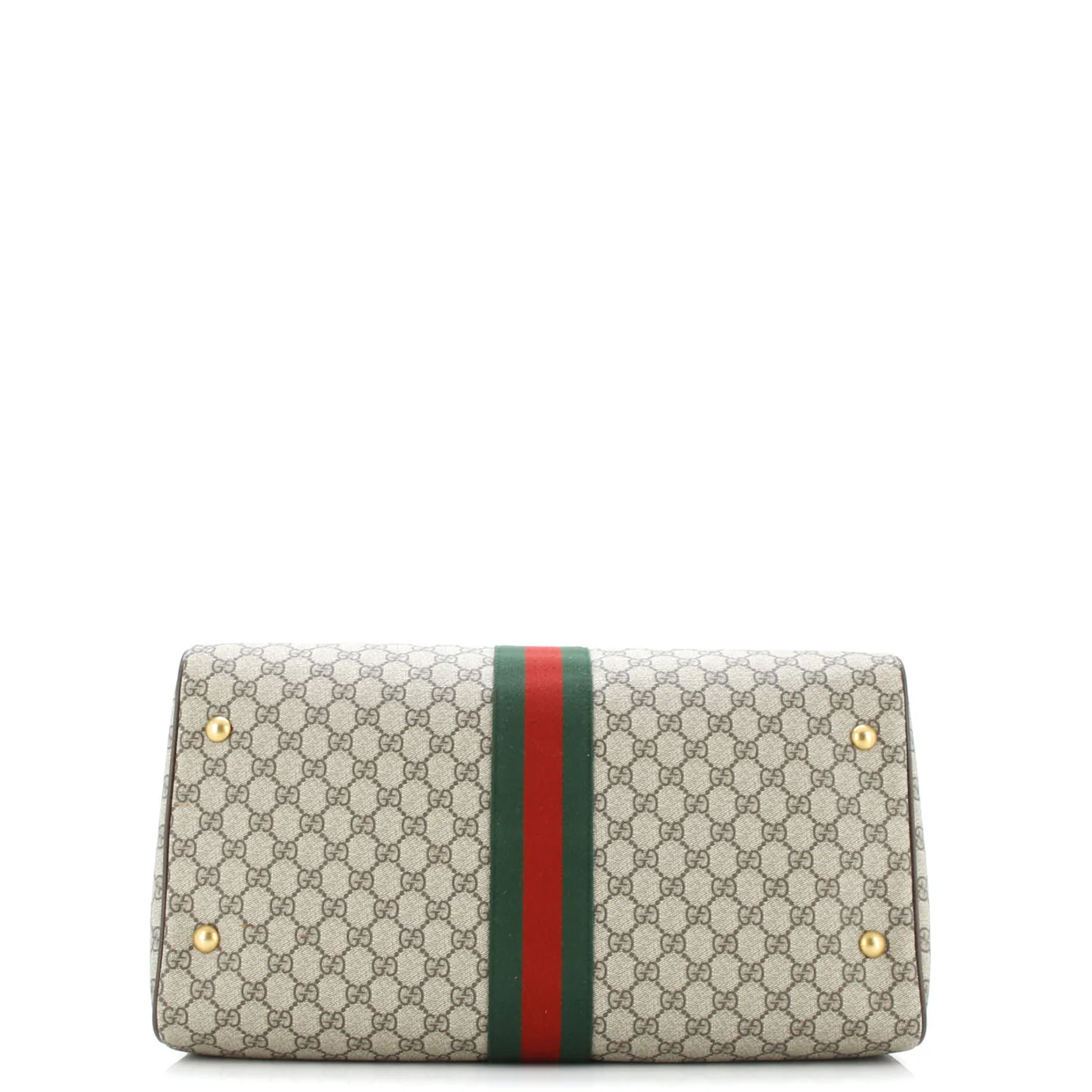 Ophidia Convertible Boston Bag GG Coated Canvas Large - Deep Luxury