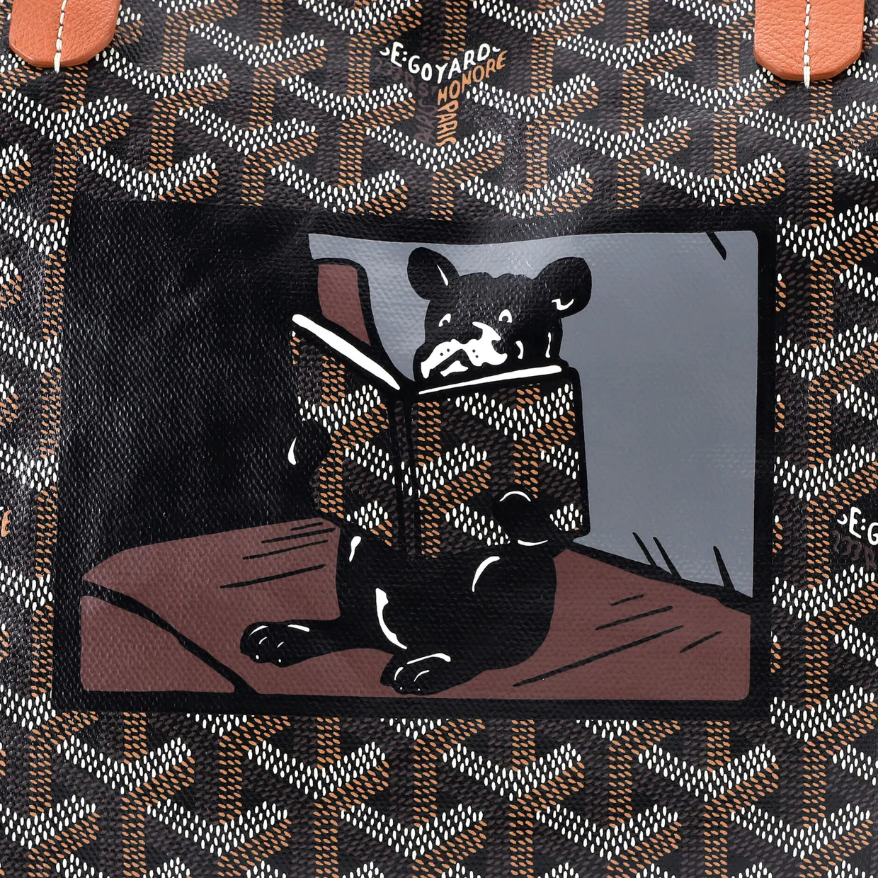 Saint Louis Tote Printed Coated Canvas PM - Deep Luxury