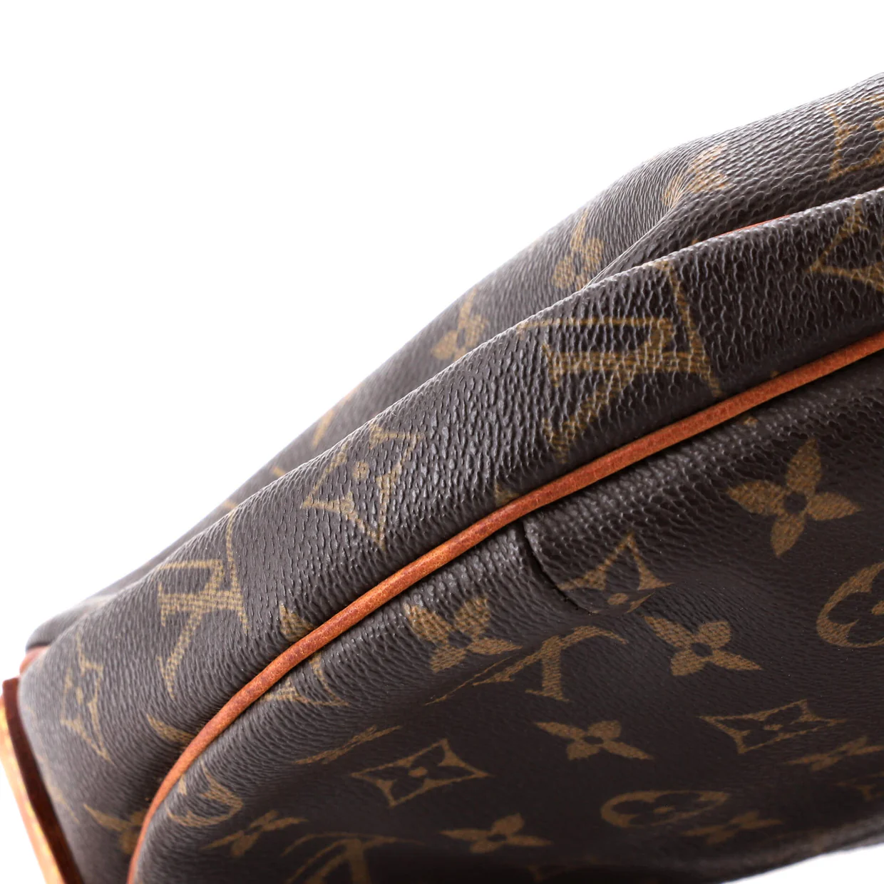 Croissant Handbag Monogram Canvas MM - Deep Luxury