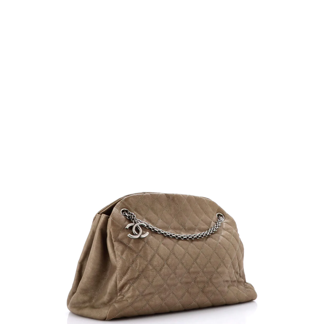 Just Mademoiselle Bag Quilted Caviar Large - Deep Luxury