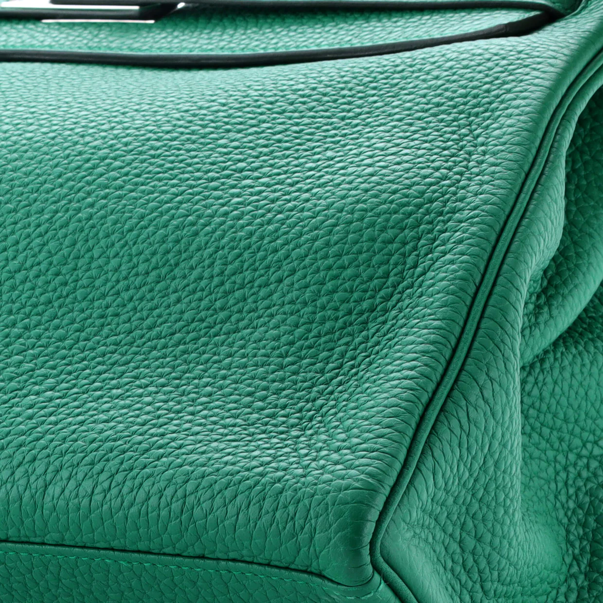 Kelly Handbag Vert Vertigo Togo with Palladium Hardware 32 - Deep Luxury