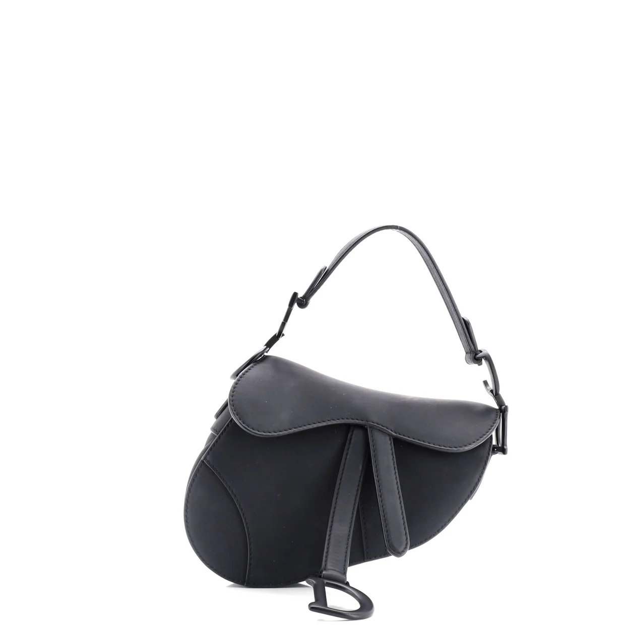 Ultra Matte Saddle Handbag Leather Mini - Deep Luxury