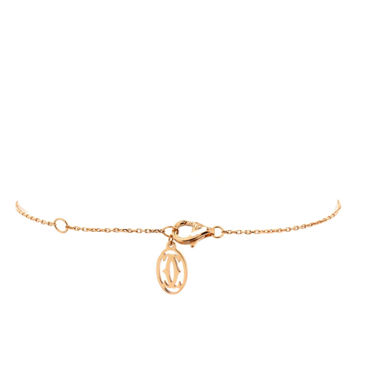 Symbols Cross Bracelet 18K Rose Gold with Diamonds - Deep Luxury