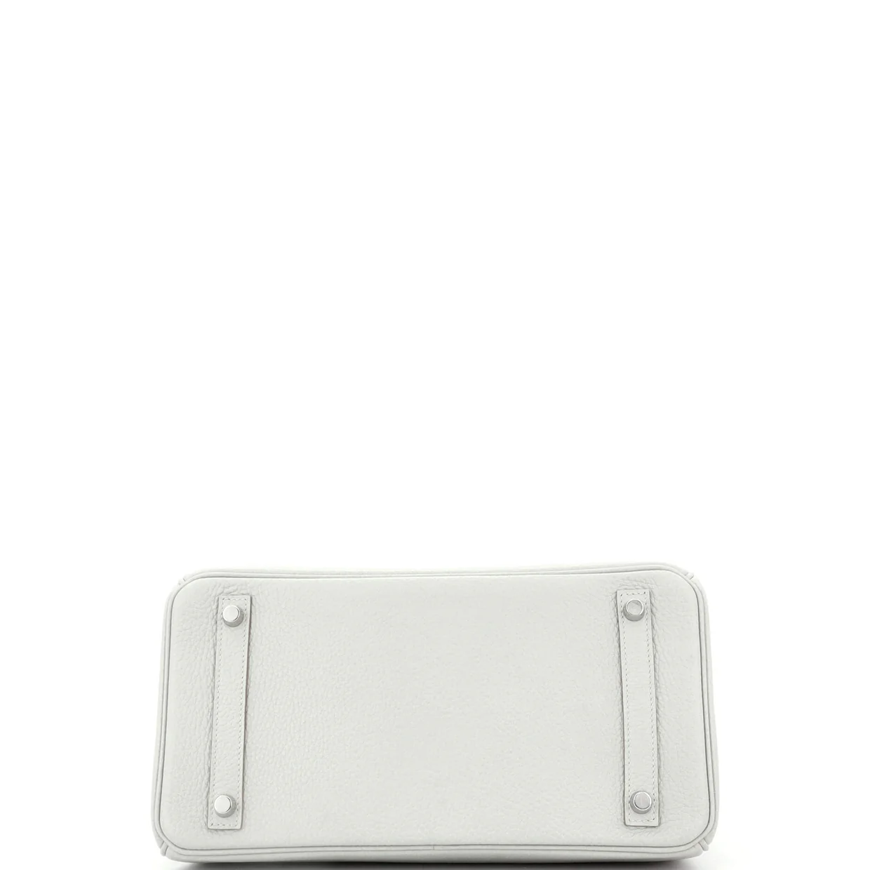 Birkin Handbag Grey Clemence with Palladium Hardware 30 - Deep Luxury