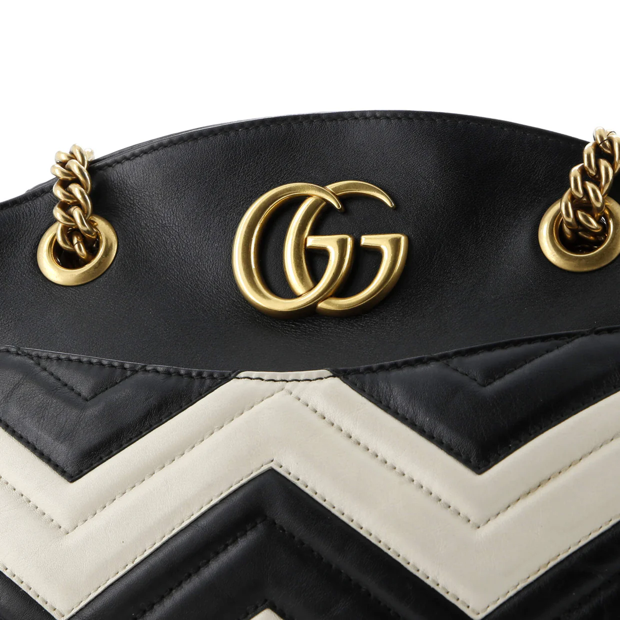 GG Marmont Chain Tote Matelasse Leather Medium - Deep Luxury