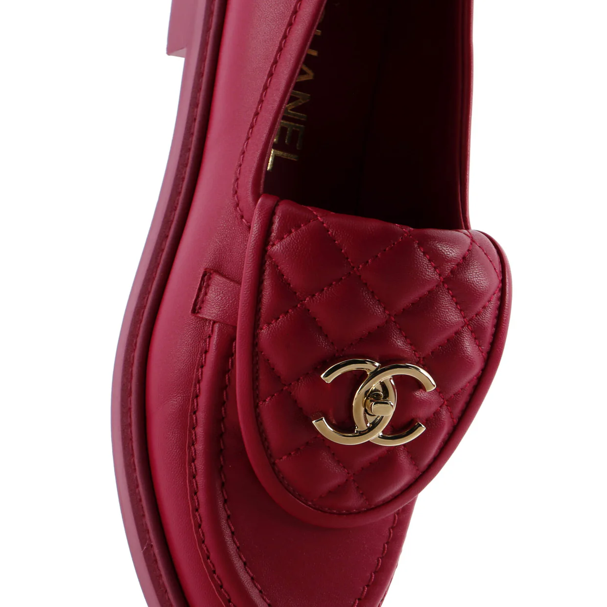 Women's CC Loafers Quilted Leather - Deep Luxury