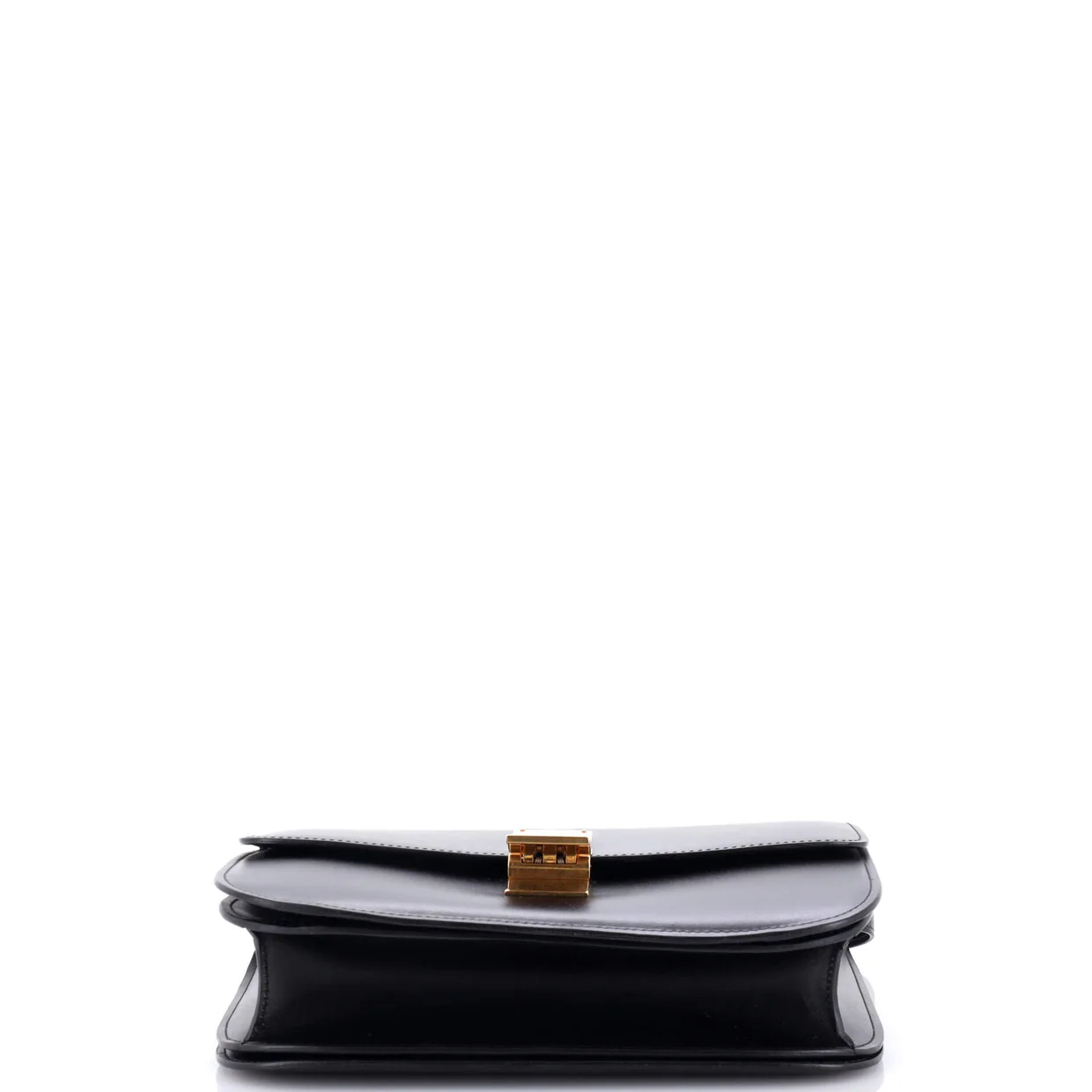 Classic Box Bag Smooth Leather Medium - Deep Luxury