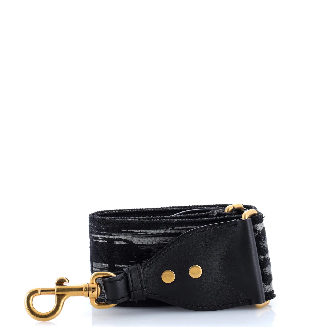 Logo Shoulder Strap Embroidered Canvas - Deep Luxury