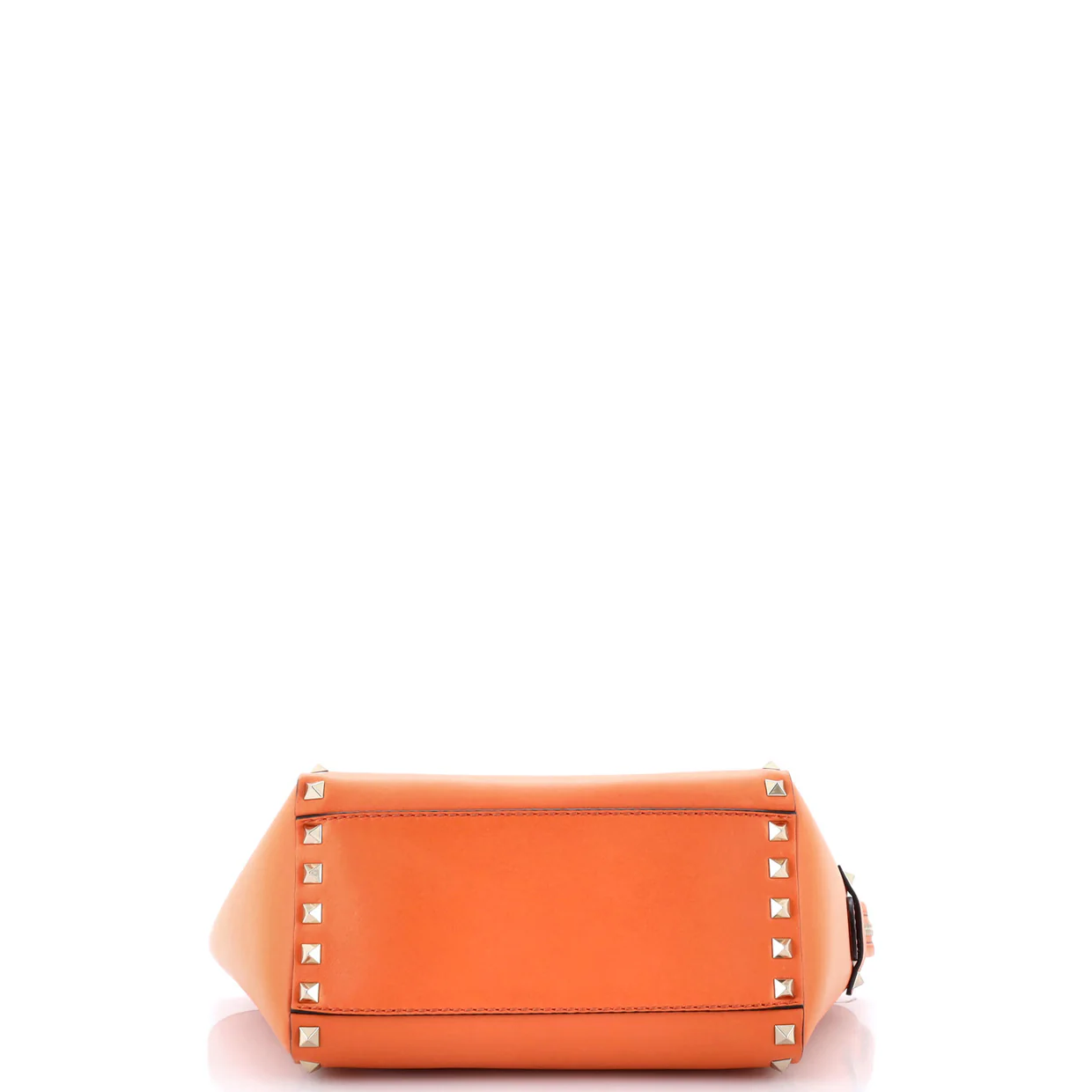 Rockstud Tote Rigid Leather Small - Deep Luxury