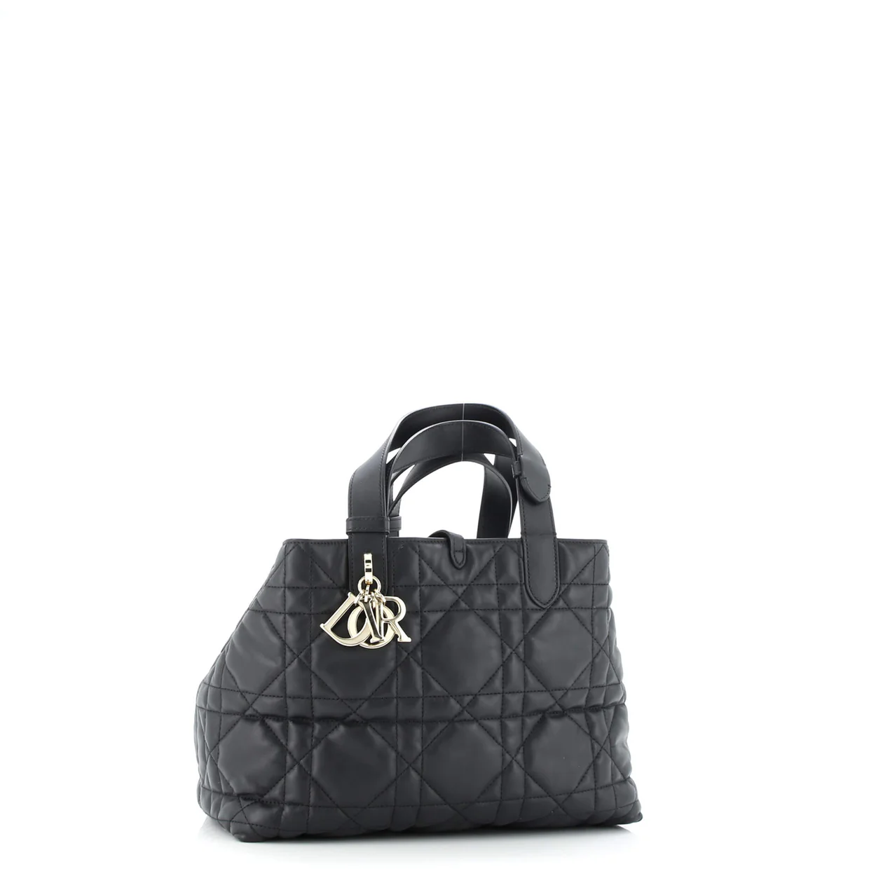 Toujours Tote Bag Macrocannage Quilt Calfskin Medium - Deep Luxury