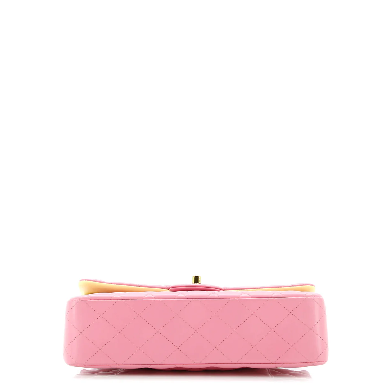 Classic Double Flap Bag Quilted Lambskin with Rainbow Hardware Medium - Deep Luxury