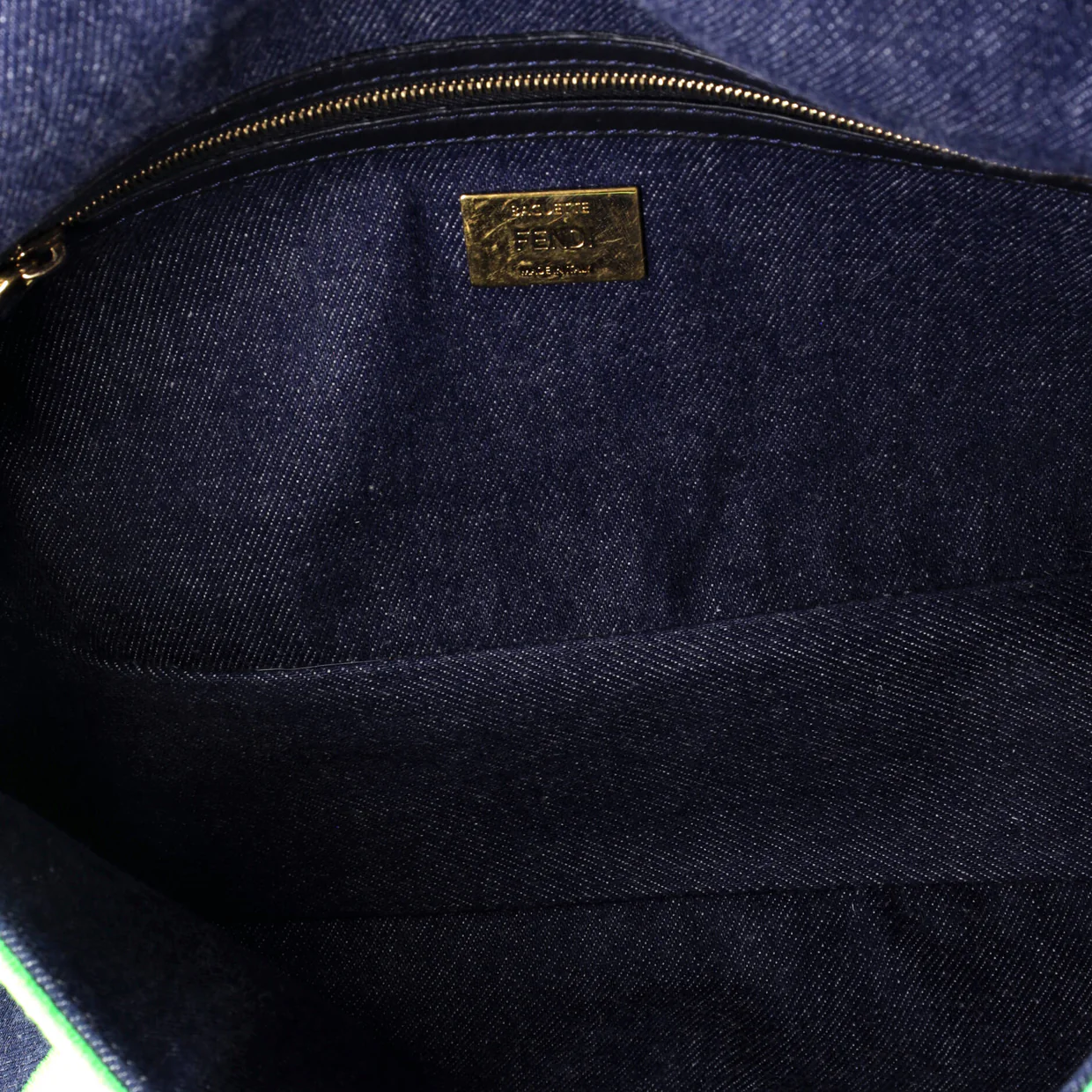 Baguette NM Bag Denim Large - Deep Luxury