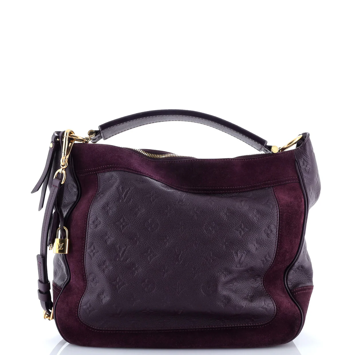 Audacieuse Handbag Monogram Empreinte Leather MM - Deep Luxury