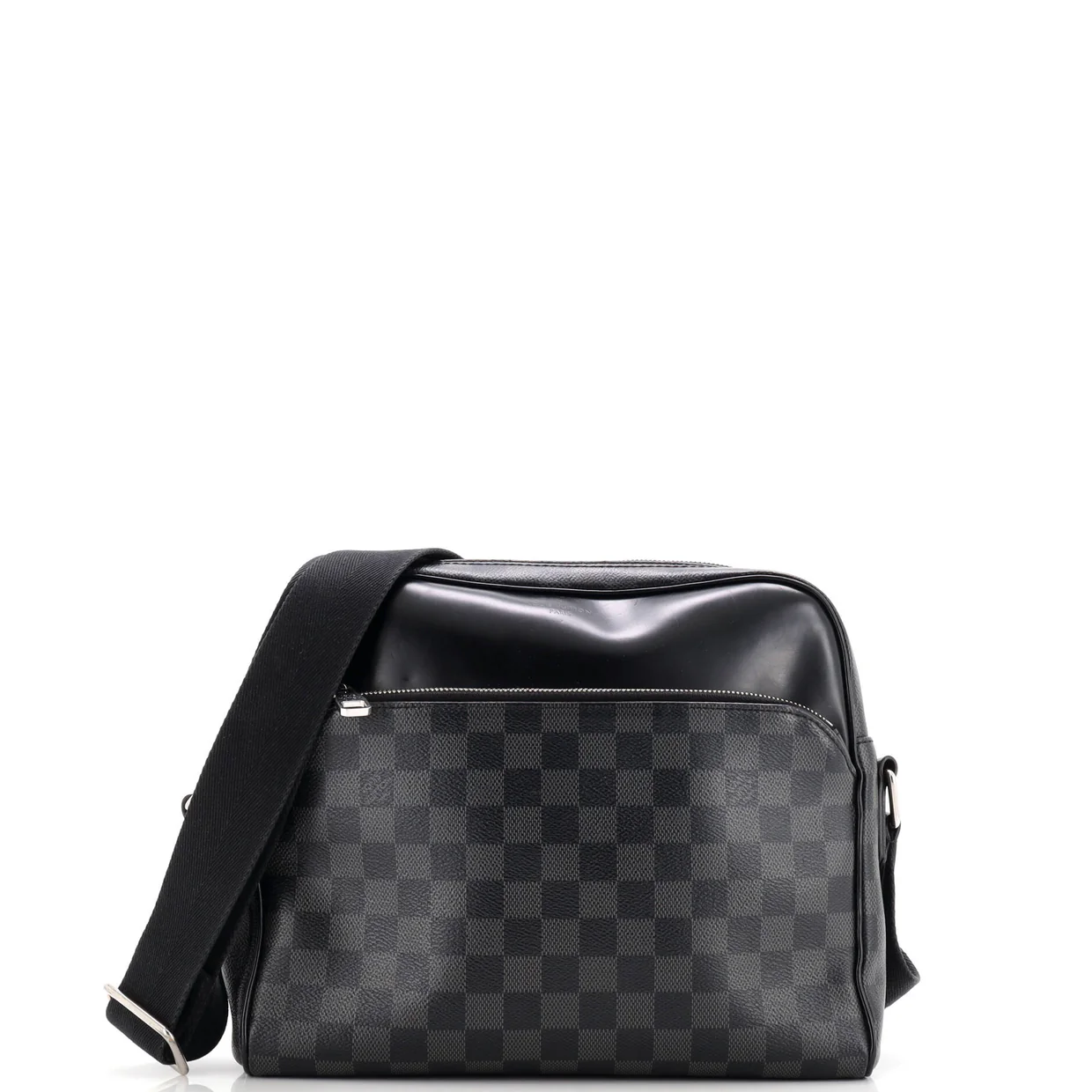 Dayton Reporter Bag Damier Graphite PM - Deep Luxury