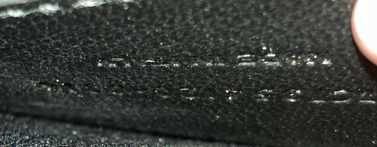 Classic Monogram Tassel Crossbody Bag Crocodile Embossed Leather Small - Deep Luxury