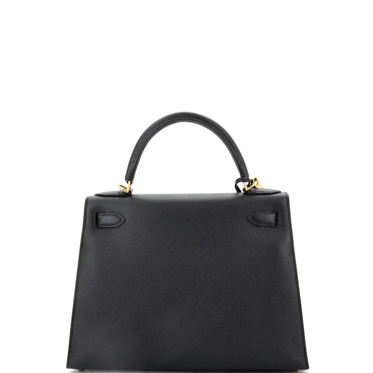 Kelly Handbag Noir Epsom with Gold Hardware 28 - Deep Luxury