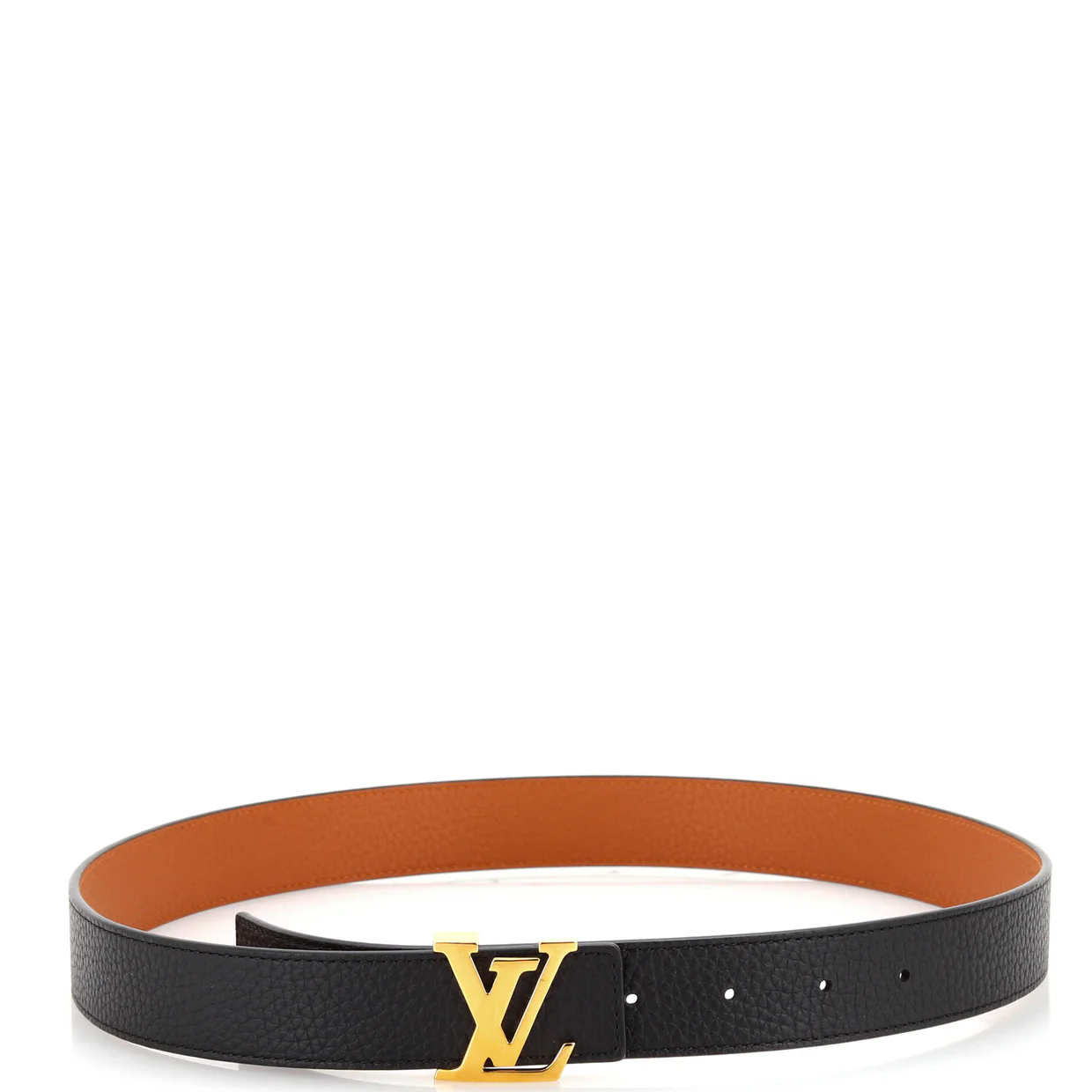 LV Initiales Reversible Belt Leather Medium 80 - Deep Luxury