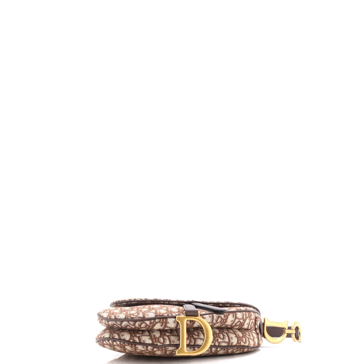 Saddle Handbag Oblique Canvas Medium - Deep Luxury