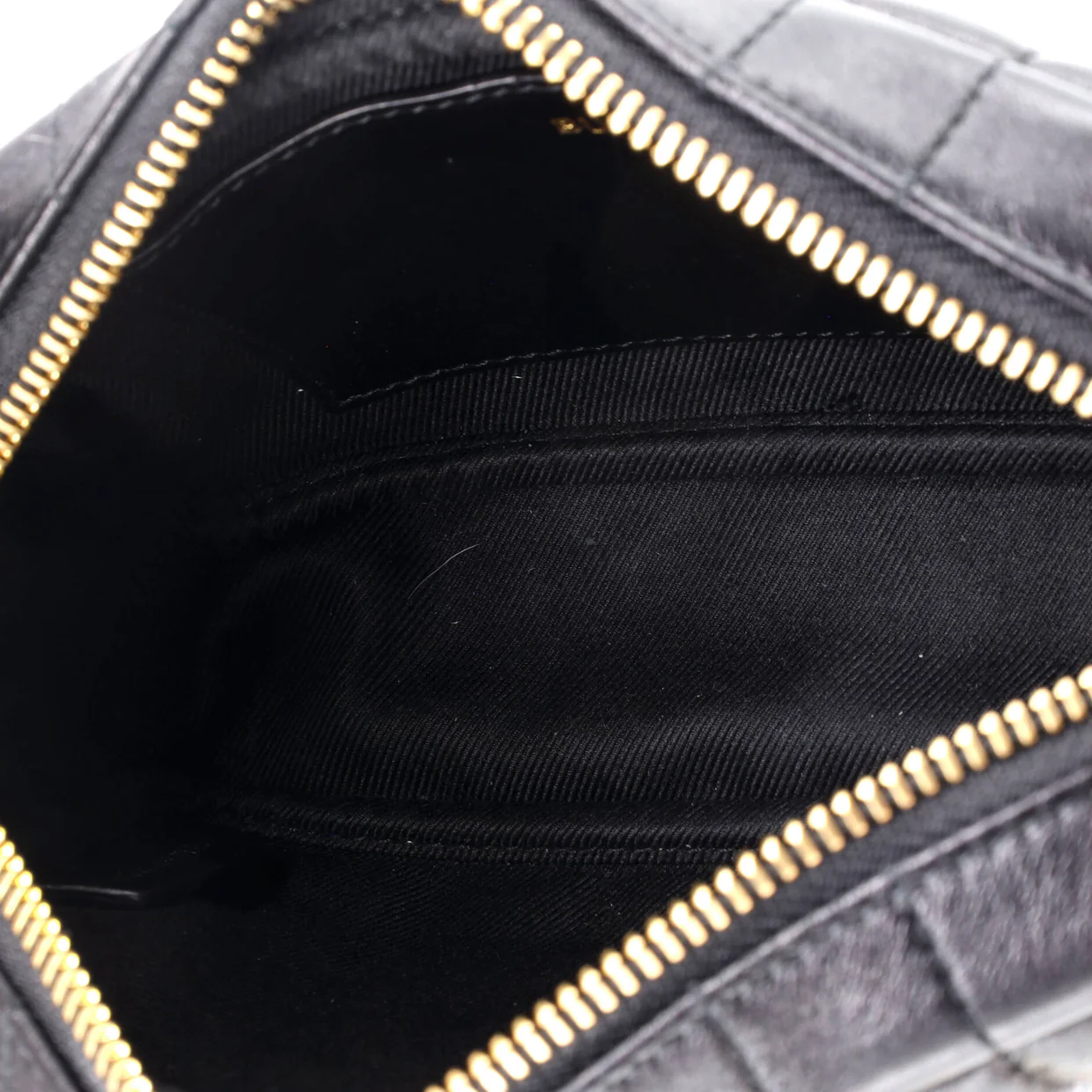 Lola Camera Bag Quilted Leather Mini - Deep Luxury