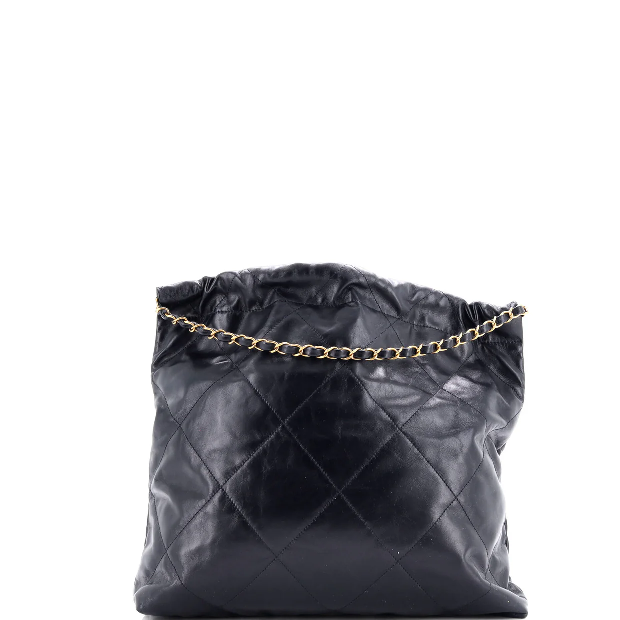 22 Chain Hobo Quilted Calfskin Medium - Deep Luxury