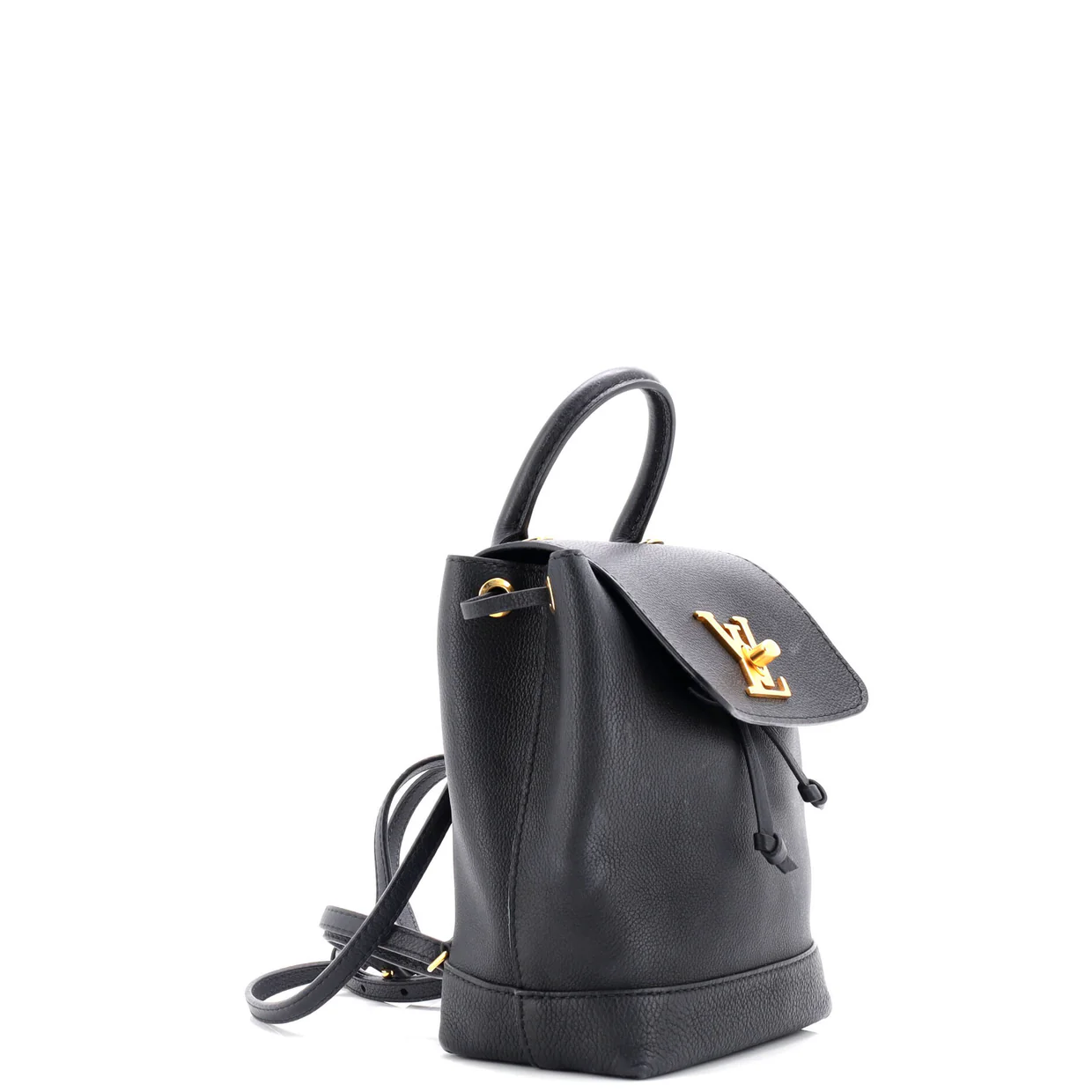 Lockme Backpack Leather Mini - Deep Luxury