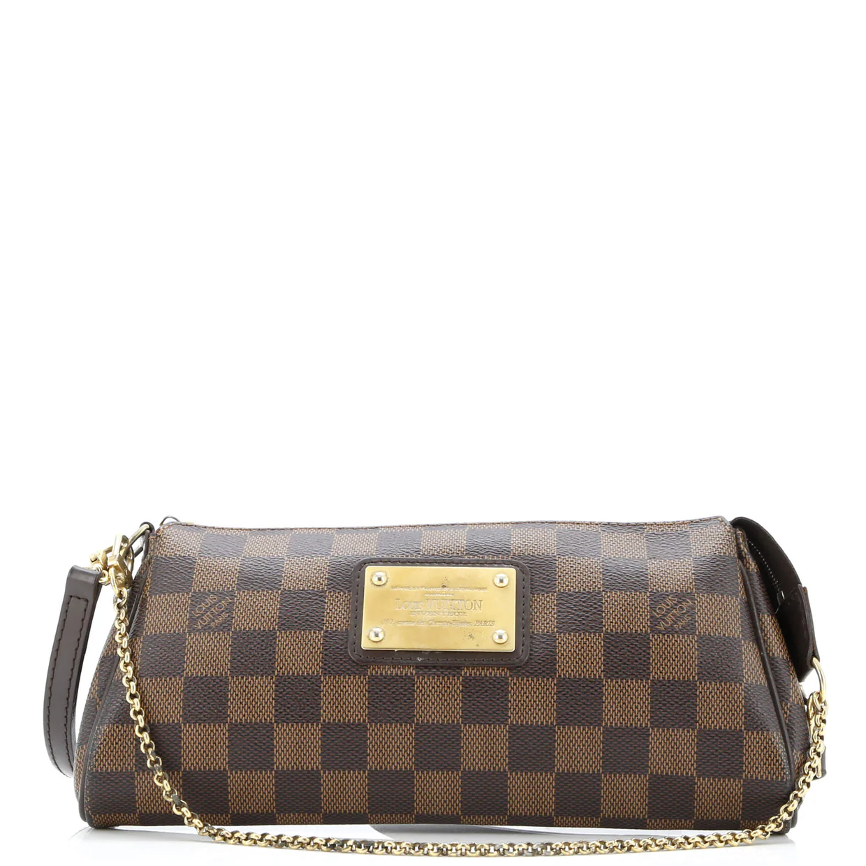 Eva Handbag Damier - Deep Luxury