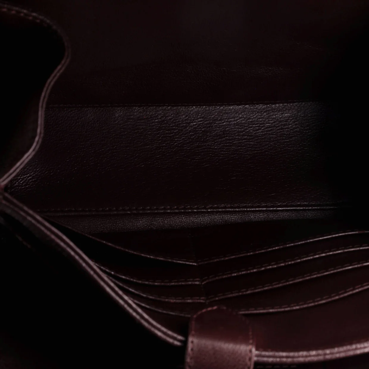 Filigree Vanity Case Quilted Caviar Large - Deep Luxury