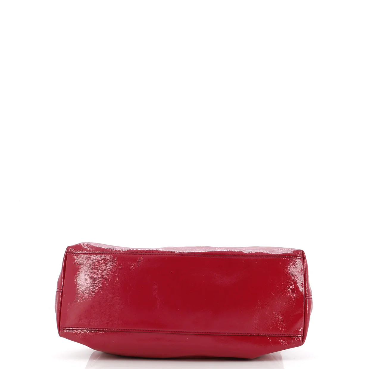 Soho Chain Strap Shoulder Bag Patent Medium - Deep Luxury