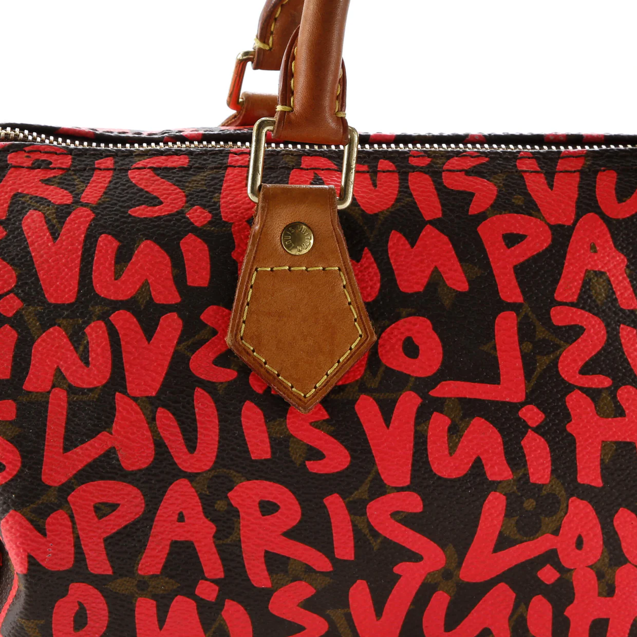 Speedy Handbag Limited Edition Monogram Graffiti 30 - Deep Luxury