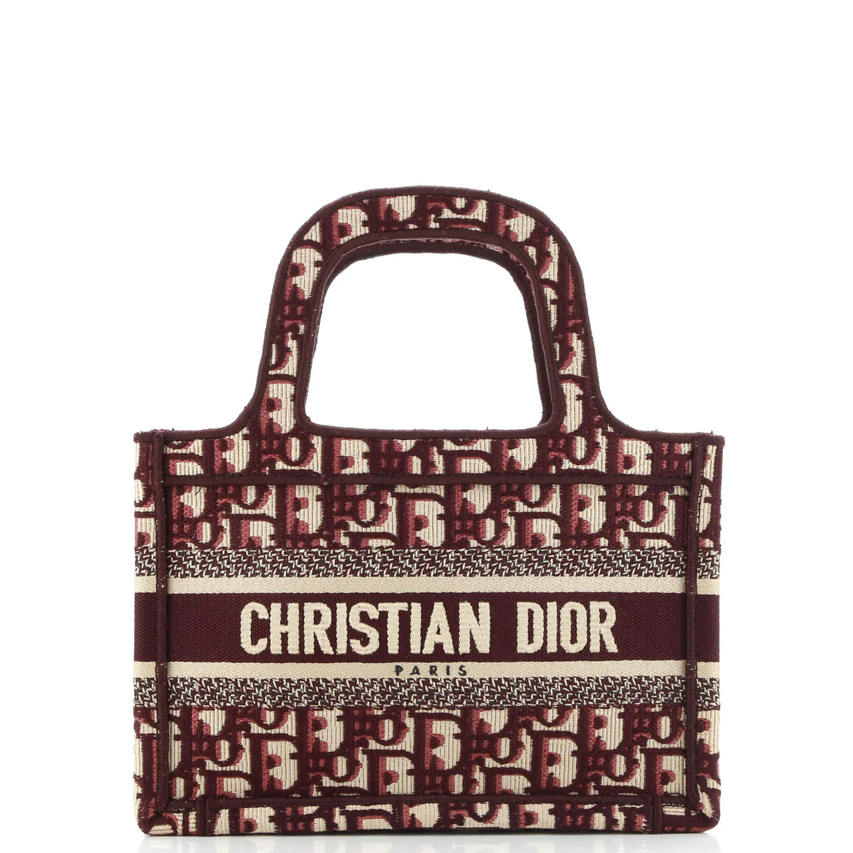 Book Tote Oblique Canvas Mini - Deep Luxury